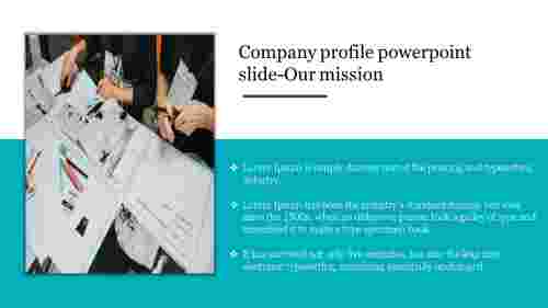 company profile powerpoint slide